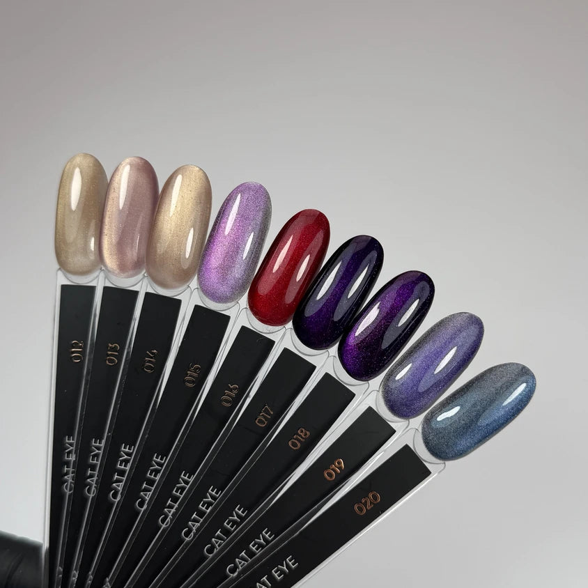 DARK Gel lak Cat Eye – vzorník odstínů 21–30
