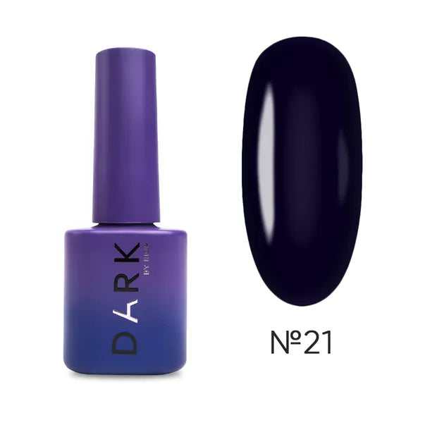 Dark Gel lak 21, 6 ml, modrý