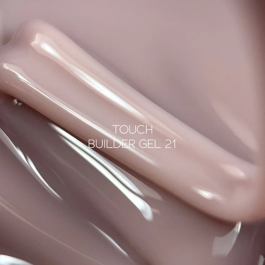 TOUCH Stavební gel 21 (Latte), 30 ml – kelímek s číslem odstínu