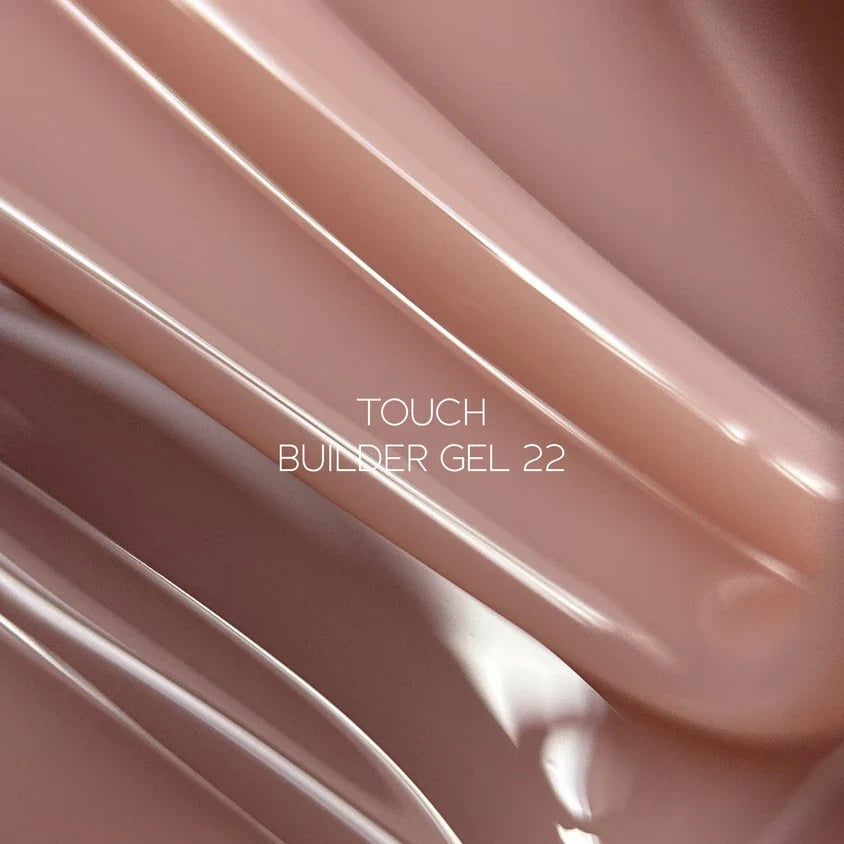 TOUCH Stavební gel 22 (Sand), 30 ml – kelímek s číslem odstínu