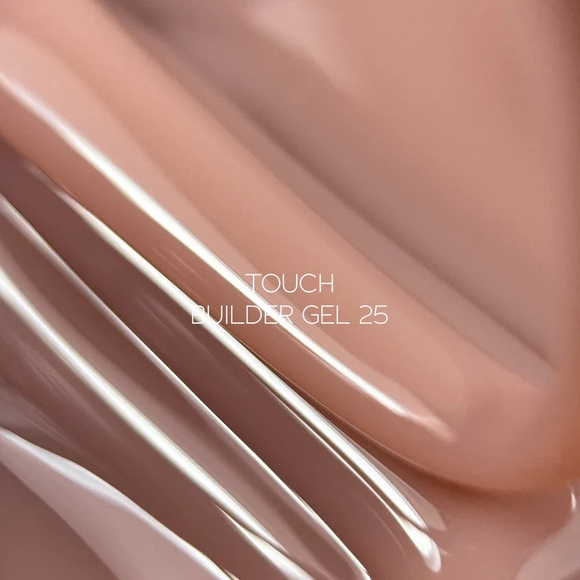 TOUCH Stavební gel 25 (Coffee Cream), 30 ml – kelímek s číslem odstínu