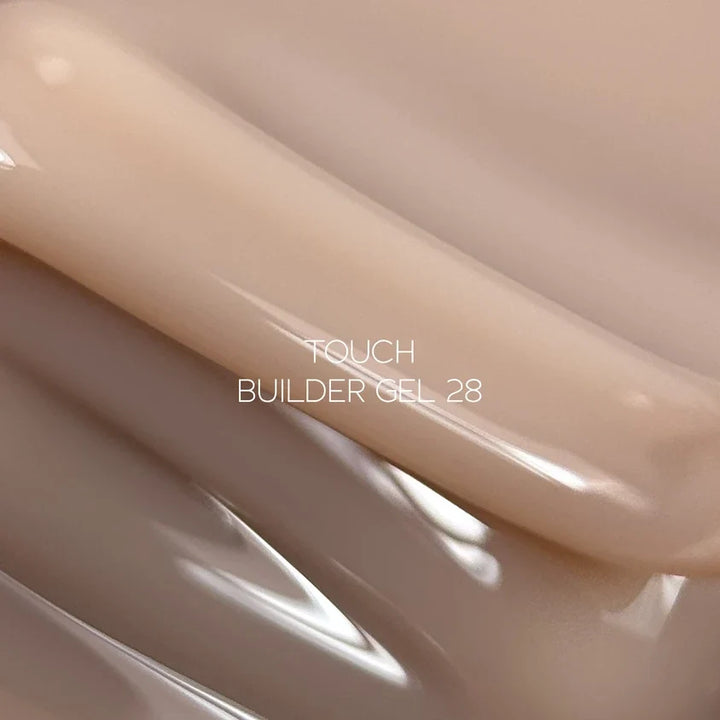 TOUCH Stavební gel 28 (Almond), 30 ml – kelímek s číslem odstínu