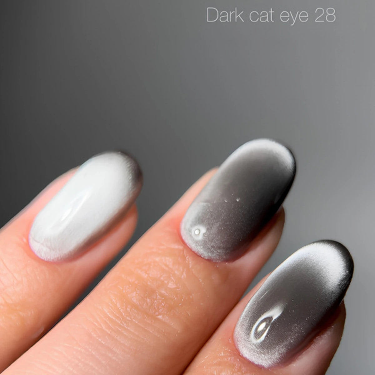 DARK Gel lak Cat Eye 28, 10 ml – fotka 2