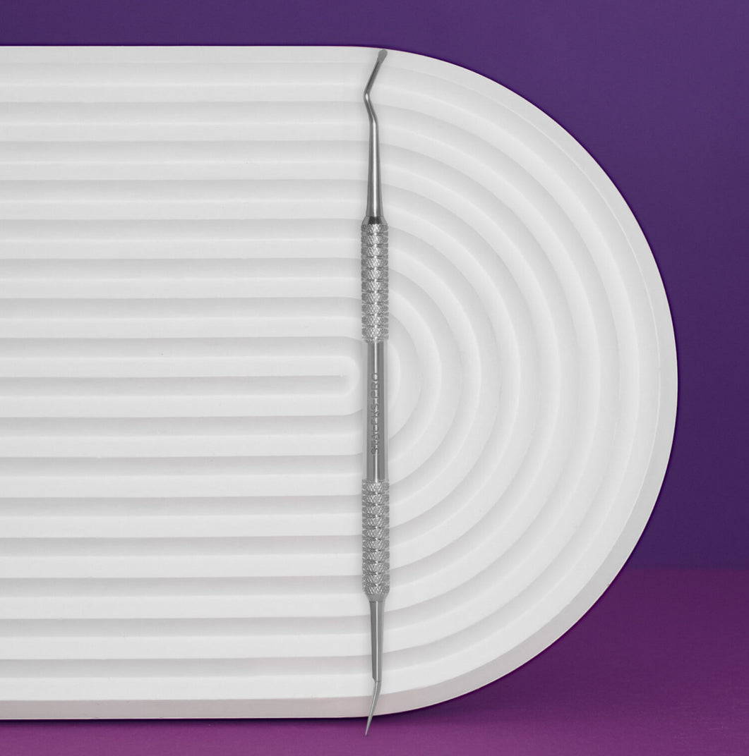 Pedikúrní kyreta Staleks EXPERT 20 TYPE 1 (polokulová kyreta a čistič nehtů na nohou)