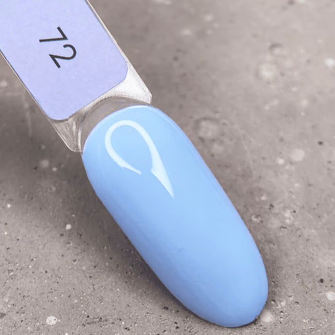 DARK Gel lak 72, 10 ml, bleděmodrý