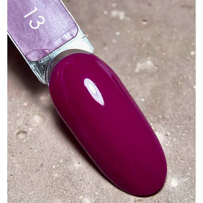 DARK Gel lak 13, 10 ml, bordový