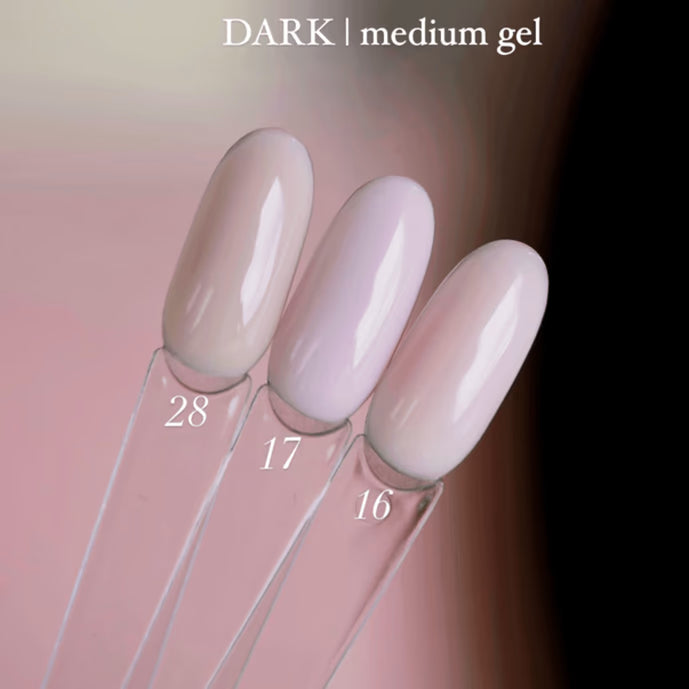 DARK Medium Gel 16, 30 ml, béžový