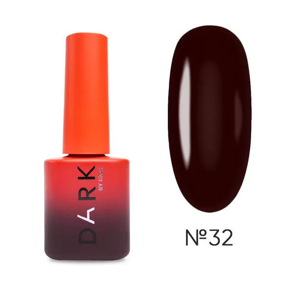 Dark Gel lak 32, 6 ml, tmavě hnědý