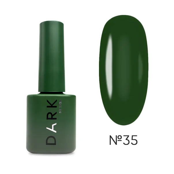 Dark Gel lak 35, 6 ml, zelený