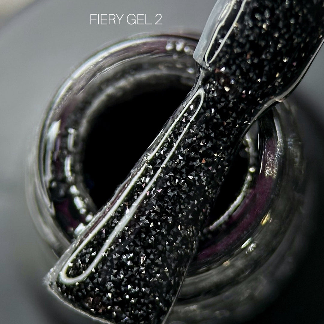 SAGA Professional Gel lak Fiery Gel 02, 9 ml