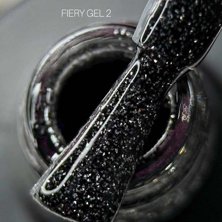 SAGA Professional Gel lak Fiery Gel 02, 9 ml