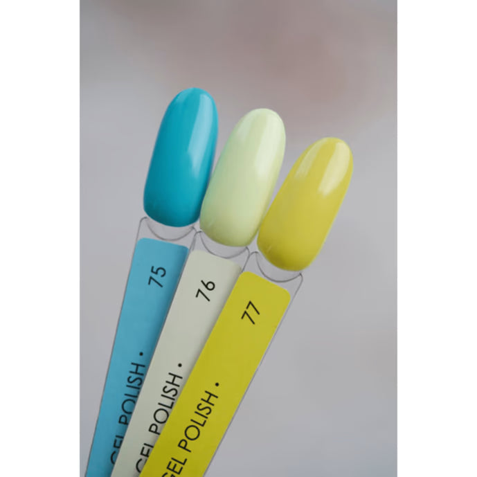 DARK Gel lak 75, 10 ml, tyrkysový