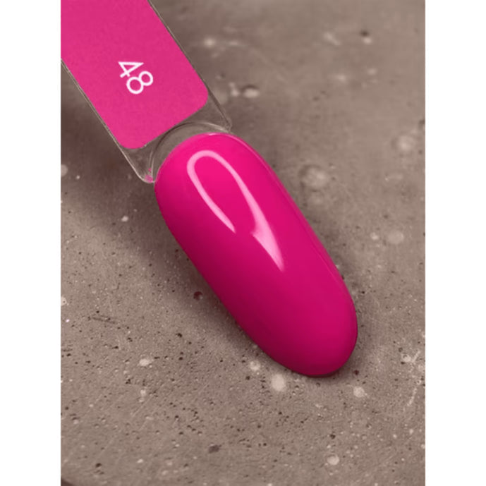 DARK Gel lak 48, 10 ml, červený