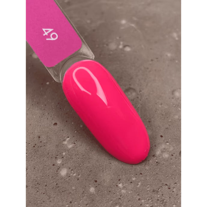 DARK Гель-лак 49, 10 мл, червоний