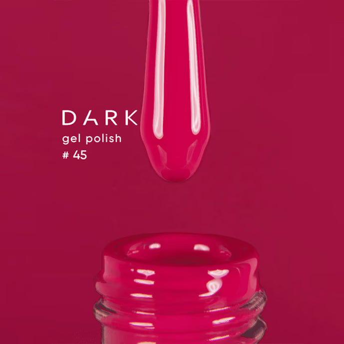 DARK Gel lak 45, 10 ml, růžový