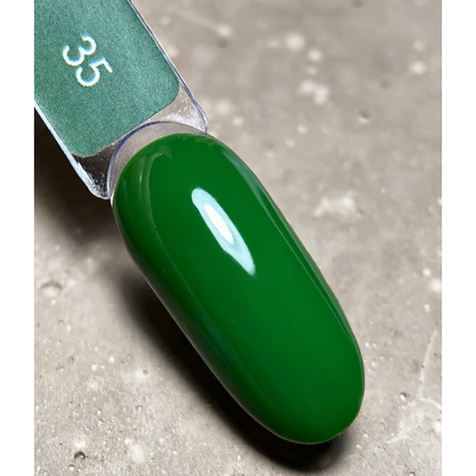 DARK Gel lak 35, 10 ml, zelený