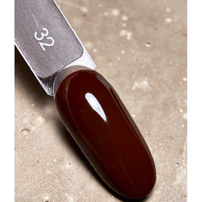 DARK Gel lak 32, 10 ml, tmavě hnědý