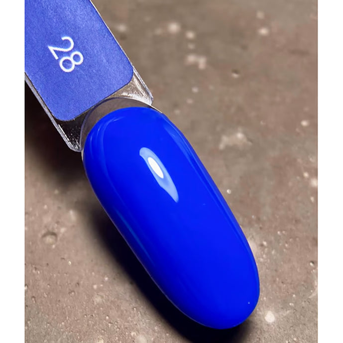 DARK Gel lak 28, 10 ml, modrý