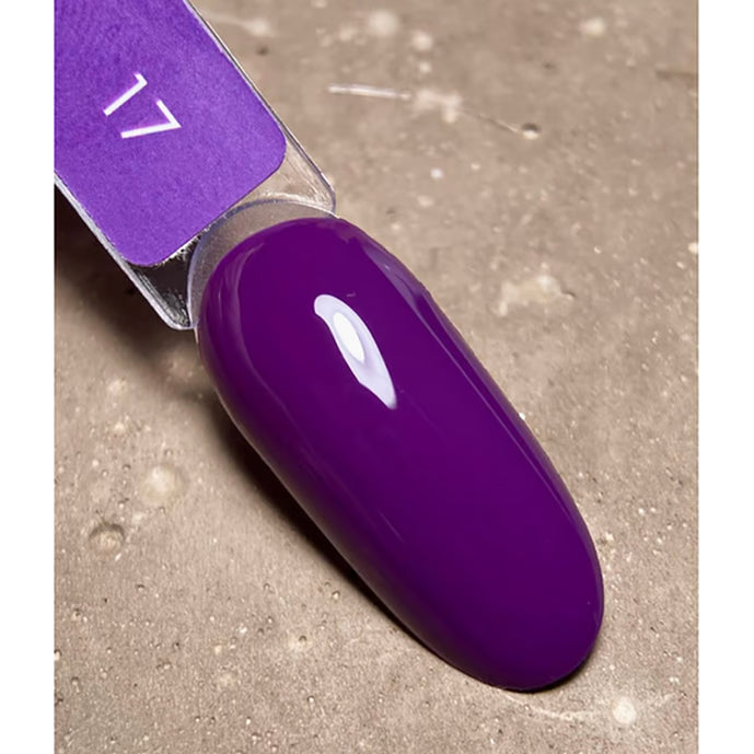 DARK Gel lak 17, 10 ml, fialový