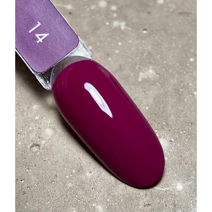 DARK Gel lak 14, 10 ml, višňový