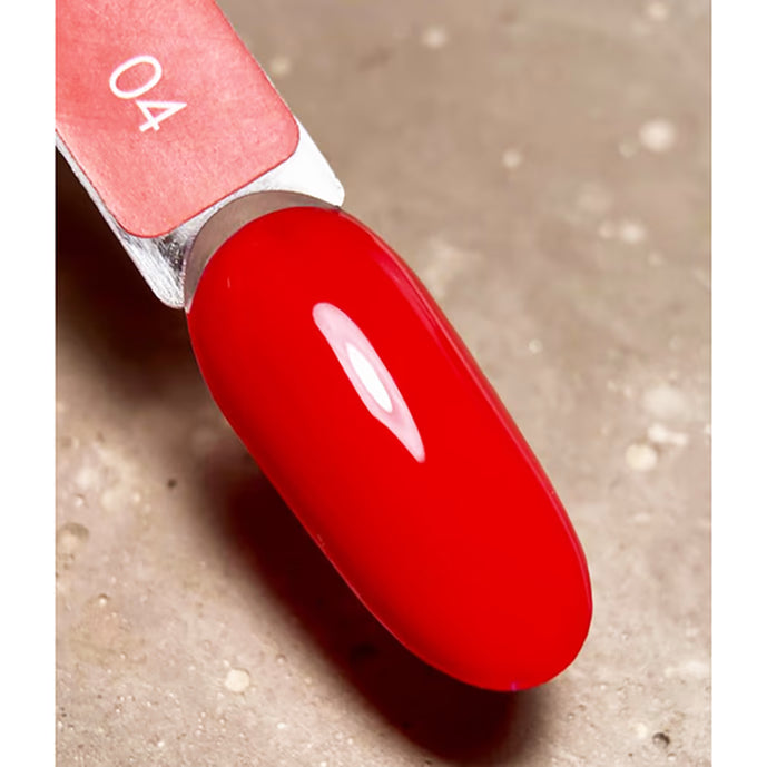 DARK Gel lak 04, 10 ml, červený