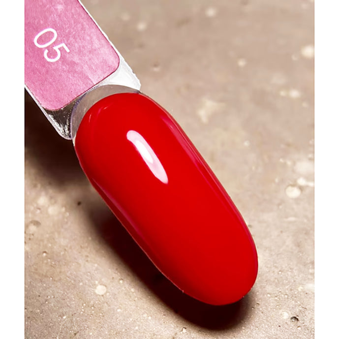 DARK Gel lak 05, 10 ml, červený