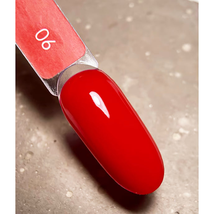 DARK Gel lak 06, 10 ml, červený
