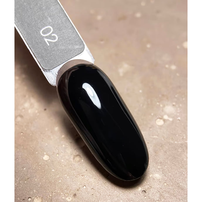 DARK Gel lak 02, 10 ml, černý