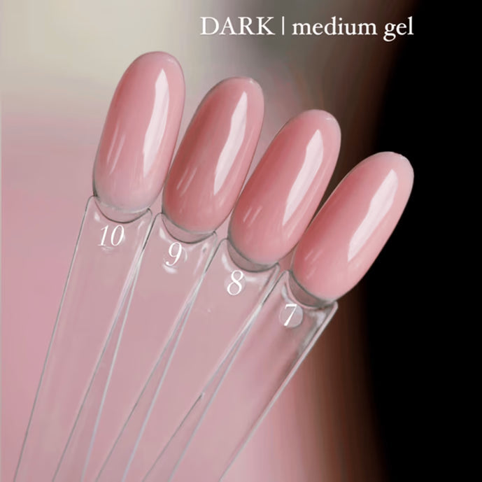 DARK Medium Gel 10, 30 ml, růžový