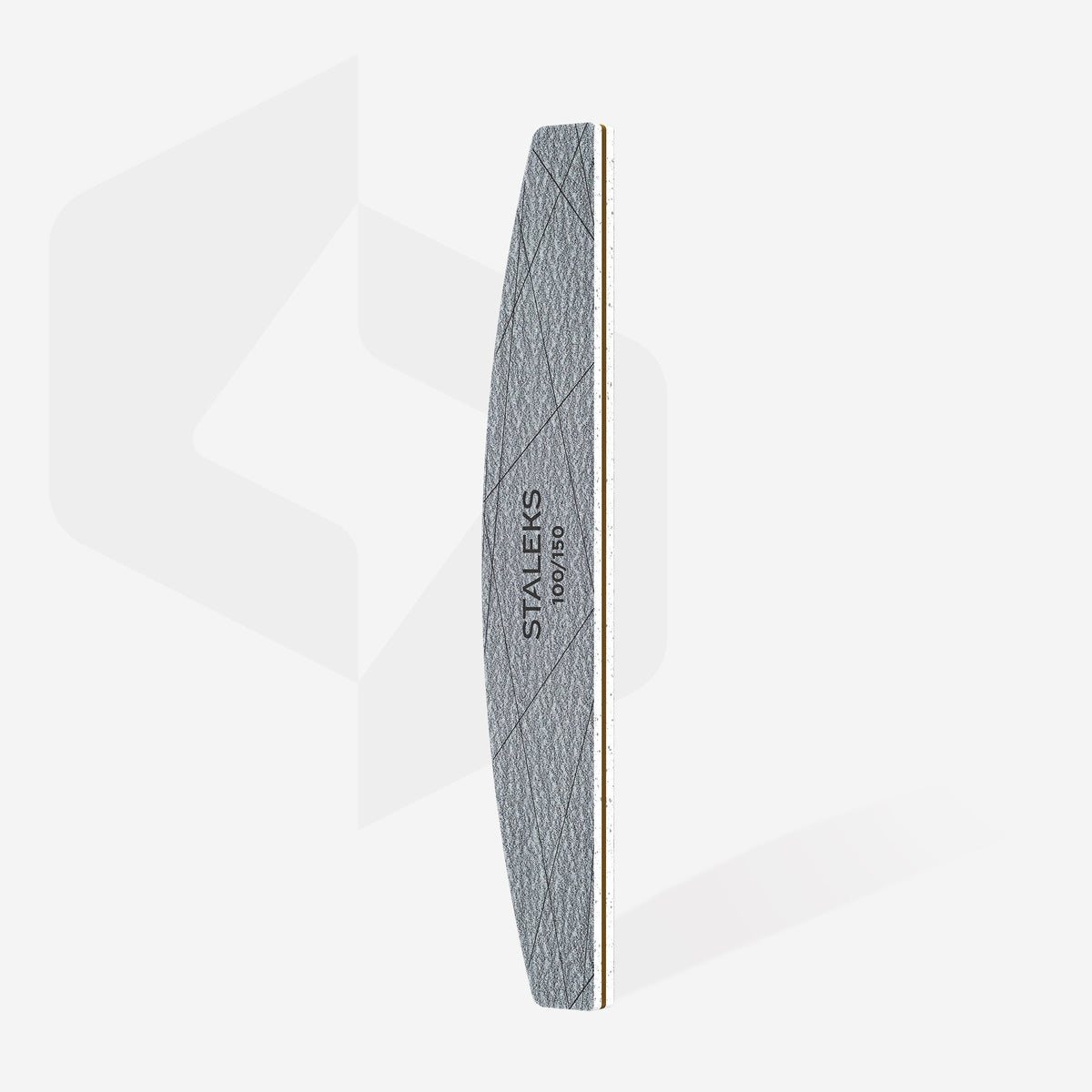 STALEKS PRO Minerální pilník půlměsíc SMART 40, 100/150 grit (25 ks) – fotka 2