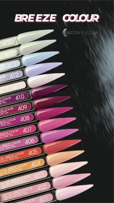 Moon Full Breeze Color Gel lak №408, Hyacintová, 8 ml