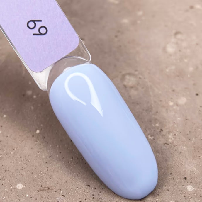 DARK Gel lak 69, 10 ml, bleděmodrý