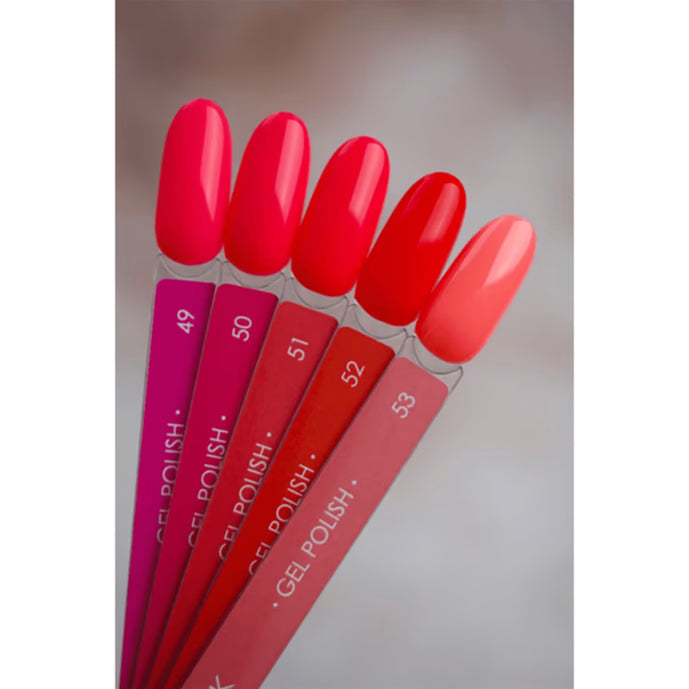 DARK Gel lak 53, 10 ml, oranžový