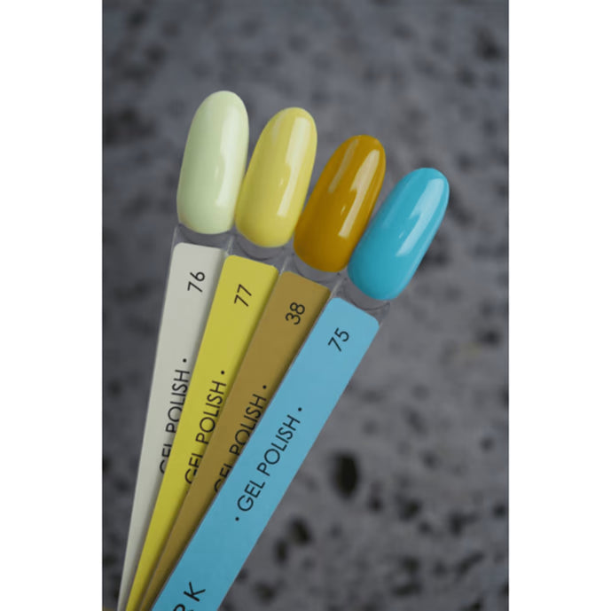 DARK Gel lak 38, 10 ml, hořčičný