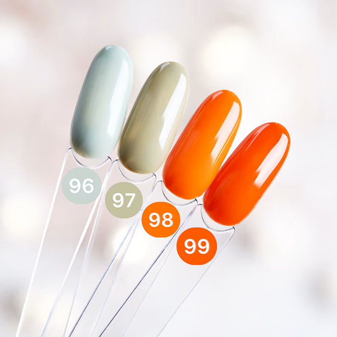 DARK Gel lak 98, 10 ml, oranžový