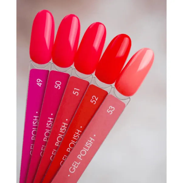 Dark Gel lak 52, 6 ml, červený