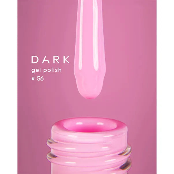 Dark Gel lak 56, 6 ml, růžový