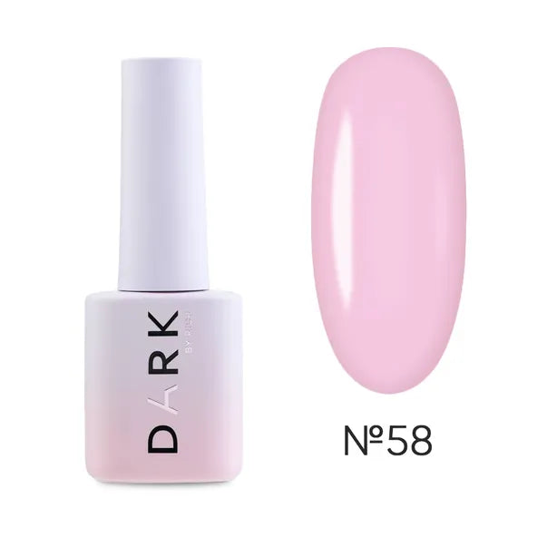Dark Gel lak 58, 6 ml, růžový