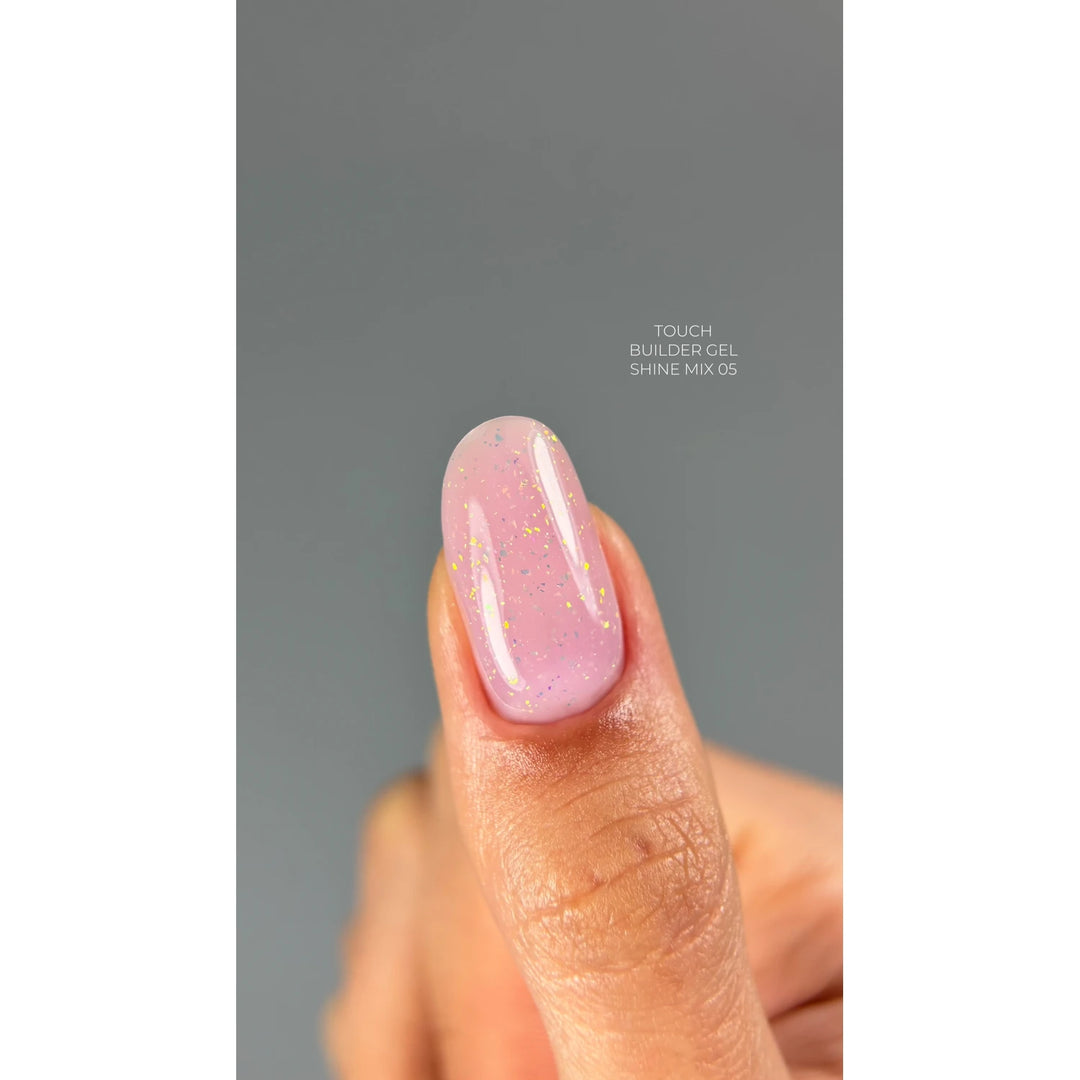 TOUCH Stavební gel SHINE MIX 5, 15 ml