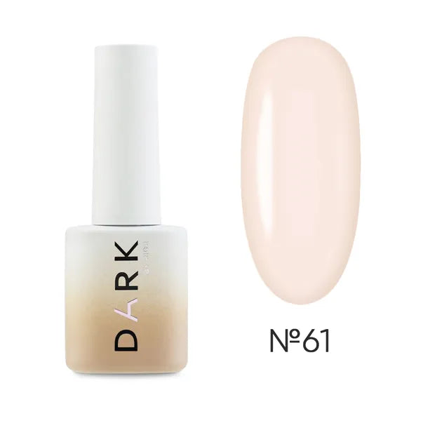 Dark Gel lak 61, 6 ml, béžový