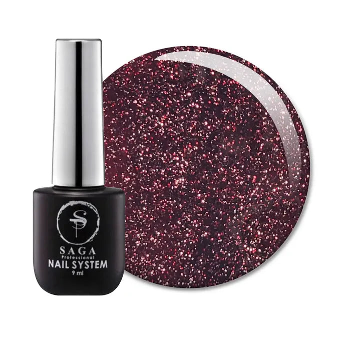 SAGA Professional Gel lak Fiery Gel 24, 9 ml