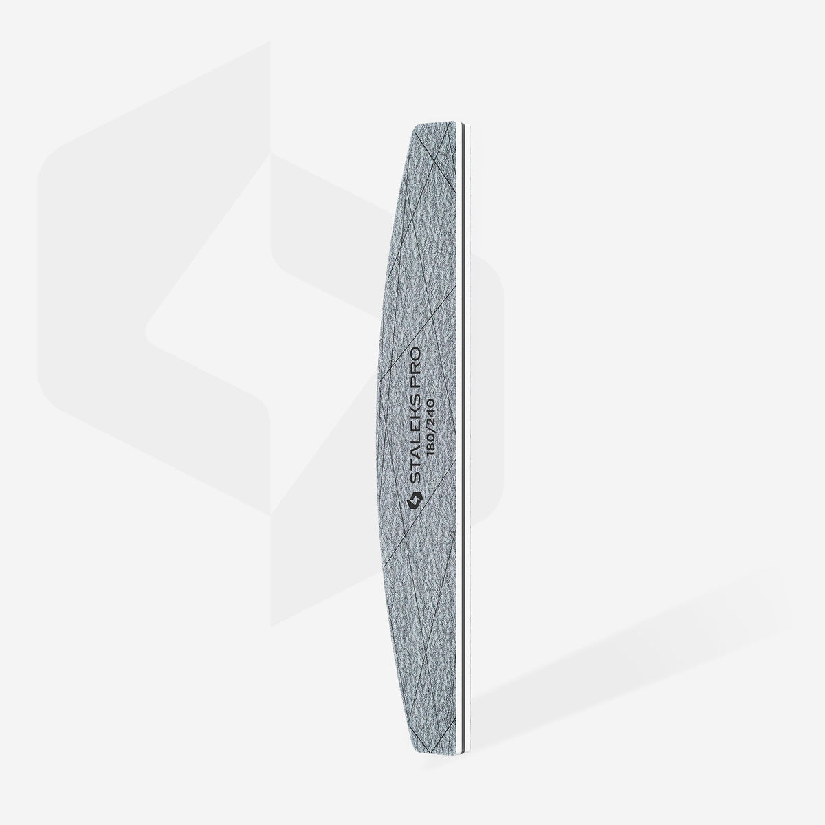 STALEKS PRO Minerální pilník půlměsíc SMART 40, 180/240 grit (25 ks) – fotka 2