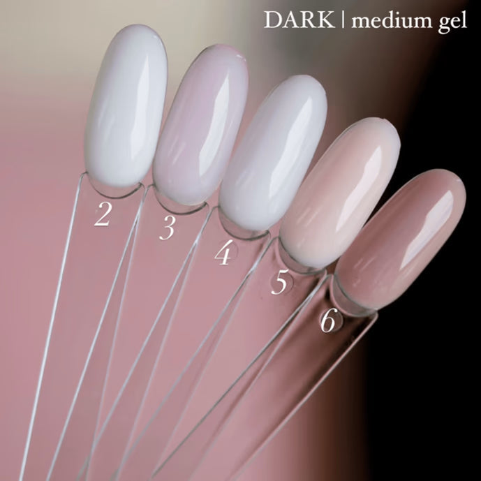 DARK Medium Gel 02, 30 ml, bílý