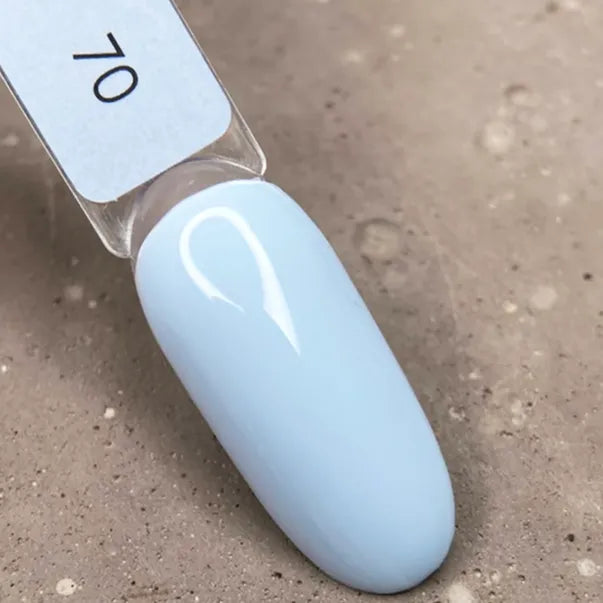 Dark Gel lak 70, 6 ml, světle modrý