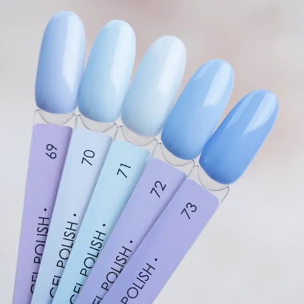 Dark Gel lak 70, 6 ml, světle modrý