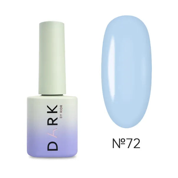Dark Gel lak 72, 6 ml, světle modrý