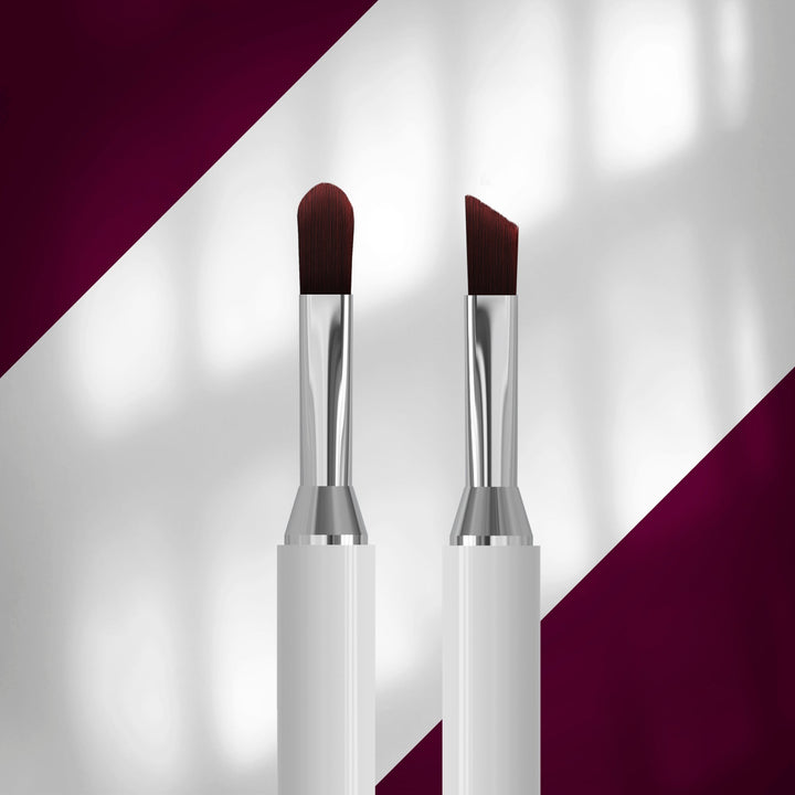 STALEKS PRO Oboustranný štětec EXCLUSIVE, gel 11 mm / zkosený gel 9 mm