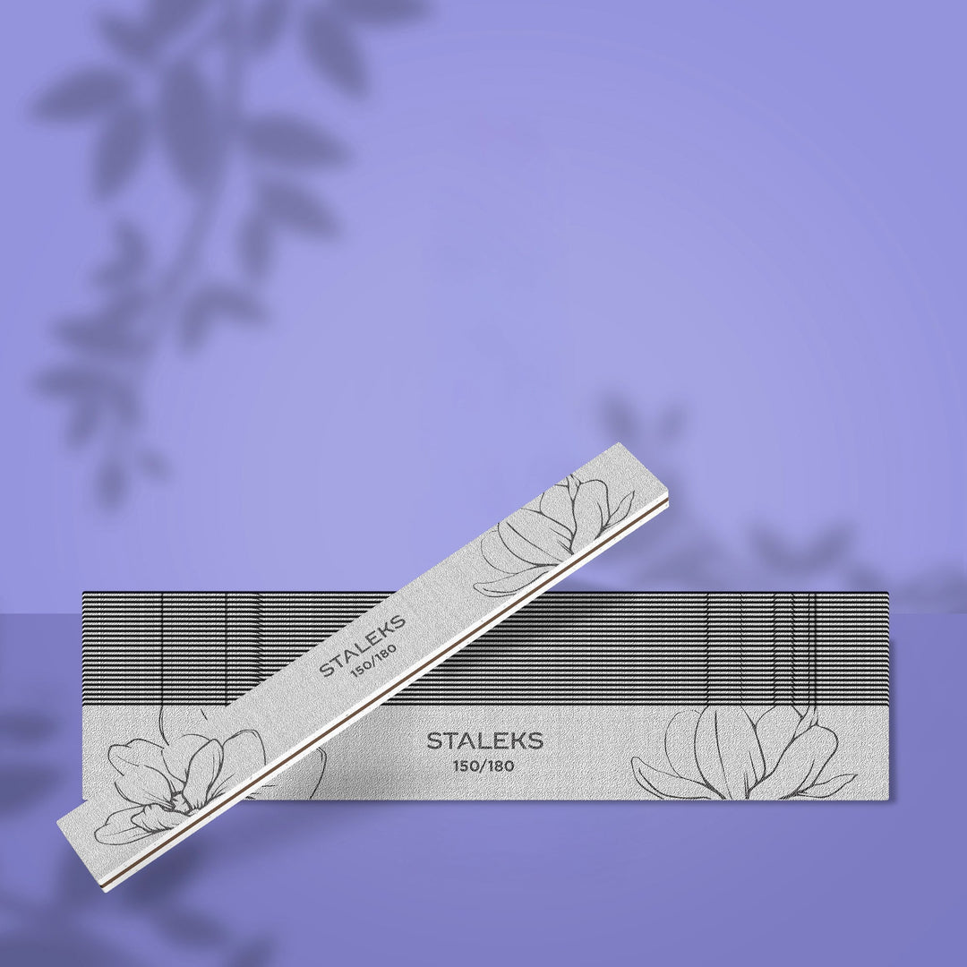 STALEKS PRO Minerální pilník rovný EXPERT 20, 150/180 grit (25 ks)