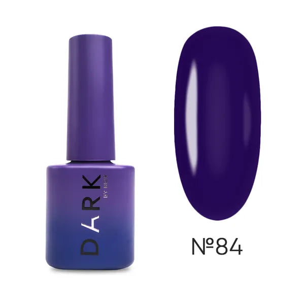 Dark Gel lak 84, 6 ml, modrý