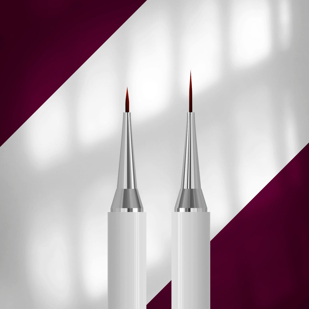 STALEKS PRO Oboustranný štětec EXCLUSIVE, liner 7 mm / liner 12 mm